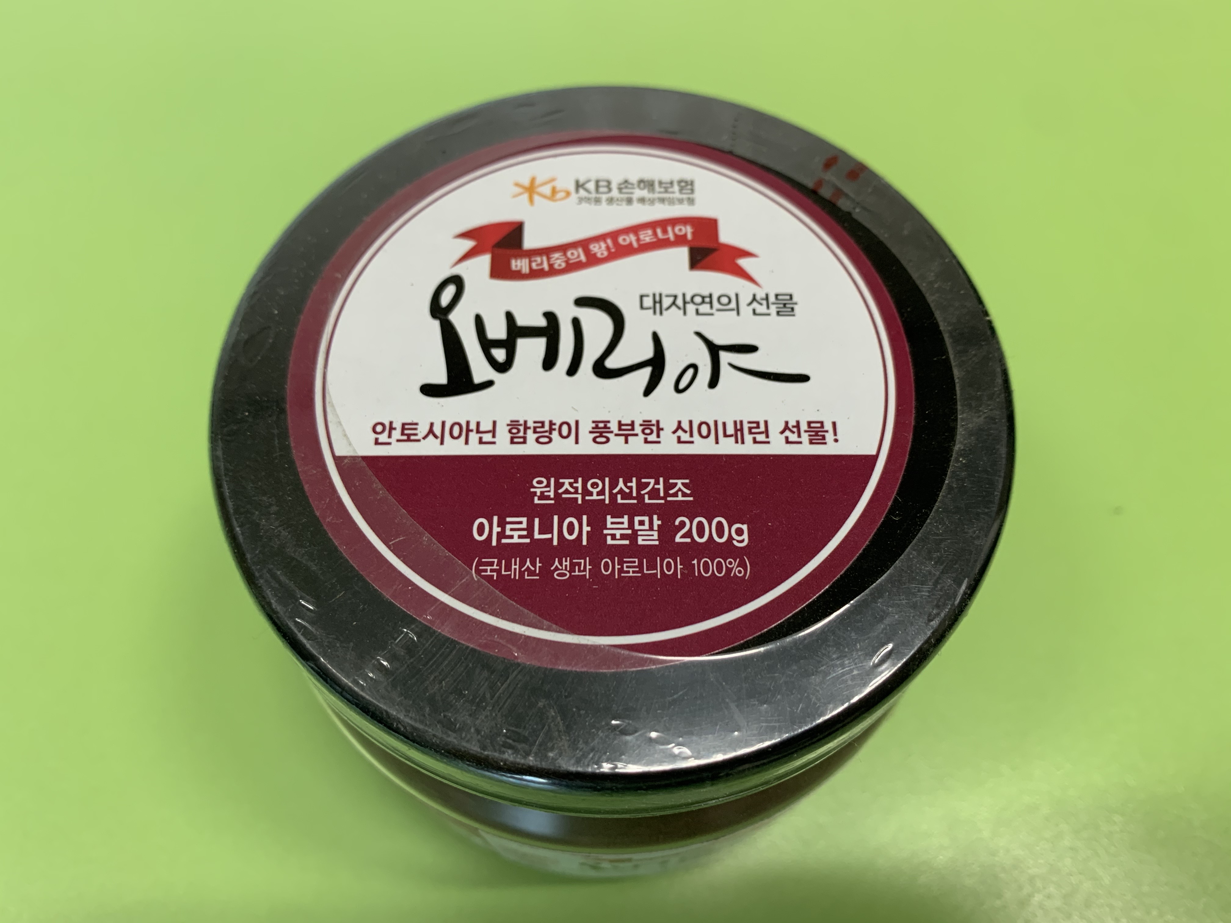 오베리야분말 200g 1병