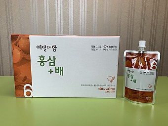 홍삼배즙 100ml 30개