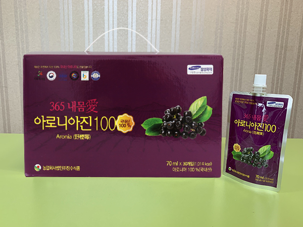 아로니아진 100% 70ml 30개